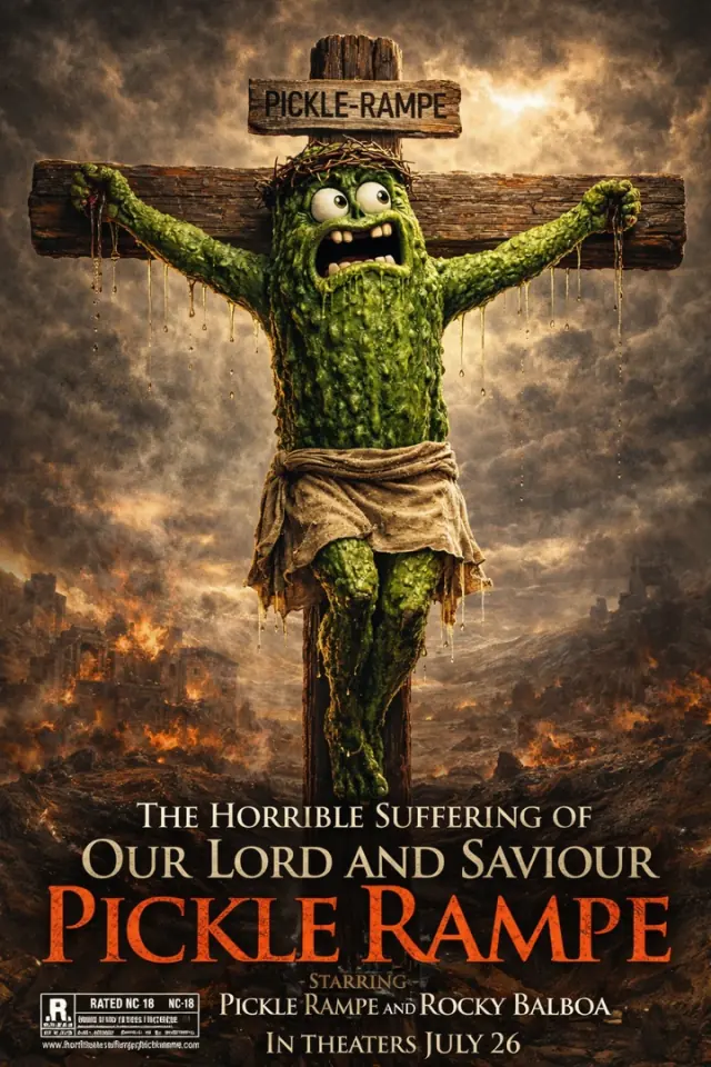 The Horrible Suffering of Our Lord and Saviour Pickle Rampe (2004) poster
